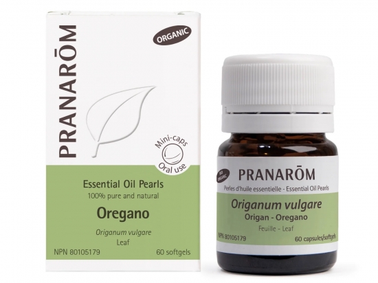 Oregano Essential Oil Pearls 60 mini capsules