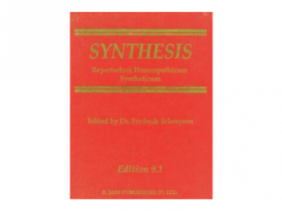 Synthesis - Repertorium Homeopathicum Syntheticum (Edition 9.1) - ed Frederik Schroyens, 2004