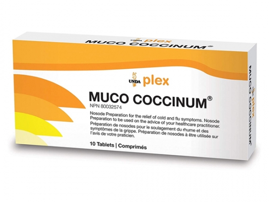 Muco Coccinum (Flu Support) 10 tabs - UNDA