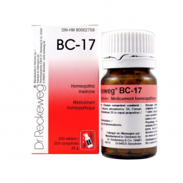 BC-17 - Dr. Reckeweg - 200 tablets