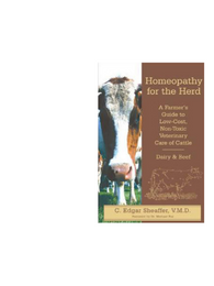 Homeopathy for the Herd by C. Edgar Sheaffer