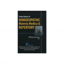 Pocket Manual of Homeopathic Materia Medica & Repertory – William Boericke