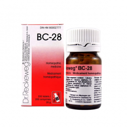 BC-28 - 12 salts all in 6X - Dr Reckeweg - 200 tablets