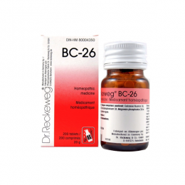 BC-26 - Dr Reckeweg - 200 tablets