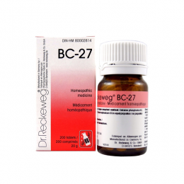 BC-27 - Dr Reckeweg - 200 tablets