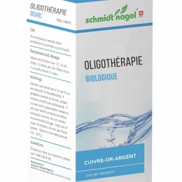 Copper-Gold-Silver Oligotherapy 120ml